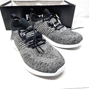 Footjoy Women's Flex XP 21 Shoes Black Grey Size 6 Model‎ 95336 Golf NIB No Lid.